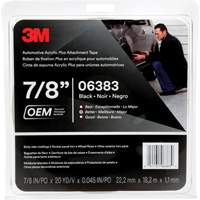 Ruban en acrylique de 3M pour l'automobile, 18 m (60') lo x 22 mm (7/8") la, 45 mils, Acrylique Distribution Industrielle GC