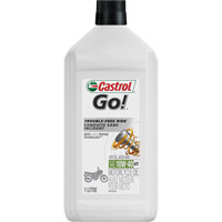 Huile pour moteur de moto 4 temps 10W40 GRANDPRIX, 1 L, Bouteille Distribution Industrielle GC