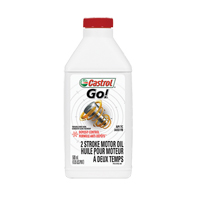 Huile pour moteur de moto Go!, 500 ml, Bouteille Distribution Industrielle GC
