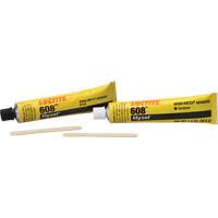 Adh&eacute;sif ultra r&eacute;sistant Hysol, 2,8 oz., Bouteille, Deux composants, Transparent Distribution Industrielle GC