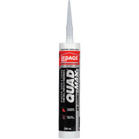 Scellant pour parements & fen&ecirc;tres Quad Max, 280 ml, Tube, Blanc cass&eacute; Distribution Industrielle GC