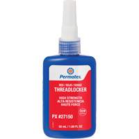 Adh&eacute;sif frein-filet, Rouge, &eacute;lev&eacute;, 50 ml, Bouteille Distribution Industrielle GC