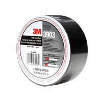 3903 Vinyl Duct Tape, 1245 mm (49") W x 46 m (151') L, 6.5 mils, Black Distribution Industrielle GC