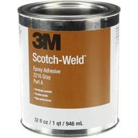 Scotch-Weld Adhesive, 32 fl. oz., Kit, Two-Part, Grey Distribution Industrielle GC