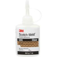 Adh&eacute;sif instantan&eacute; CA5 Scotch-Weld, Transparent, Bouteille, 1 oz Distribution Industrielle GC