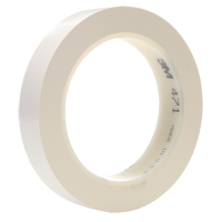 471 Vinyl Tape, 25.4 mm (1") W x 32.9 m (108') L, 5.3 mils, White Distribution Industrielle GC
