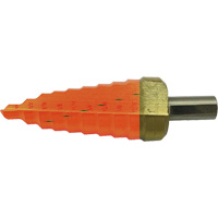 Jet-Kut&reg; 9-Step Super Premium M35 Step Drill, 1/4" - 3/4" , 1/16" Increments, High Speed Steel Distribution Industrielle GC