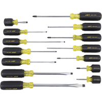 JKS-14S Cushion Grip Screwdriver Set, 14 Pcs. Distribution Industrielle GC
