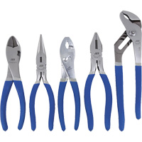 JPS-5M Mechanic's Pliers Set, 5 Pieces Distribution Industrielle GC