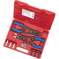 SRP-10S Heavy-Duty Ratcheting Snap Ring Pliers Set, 10 Pieces Distribution Industrielle GC