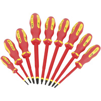 JISD-9S VDE Insulated Screwdriver Set, 9 Pcs. Distribution Industrielle GC