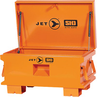 JSB-3219 Super Heavy-Duty Jobsite Tool Storage Box, 32-1/8" x 19" x 17-1/2", Steel, Orange Distribution Industrielle GC