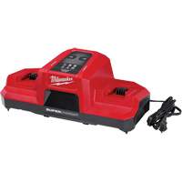 Super chargeur &agrave; double baie simultan&eacute;e M18, 18 V, Lithium-ion Distribution Industrielle GC