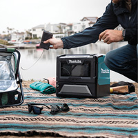 Four &agrave; micro-ondes sans fil 40 V Max XGT (outil seulement), 350 W/500 W, Noir/bleu Distribution Industrielle GC