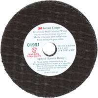 Green Corps Cut-Off Wheel, 3" x 0.188", 3/8" Arbor, Type 1, Aluminum Oxide, 35000 RPM Distribution Industrielle GC
