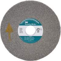 Meule d'&eacute;barbage EXL Scotch-Brite, 6" x 1", Arbre de 1" Distribution Industrielle GC