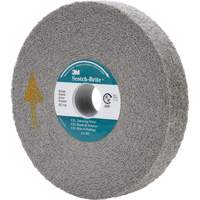 Meule d'&eacute;barbage EXL Scotch-Brite, 6" x 1", Arbre de 1" Distribution Industrielle GC