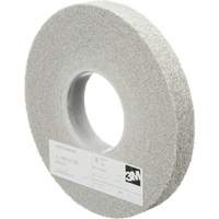 Meules d'&eacute;barbage EXL Scotch-Brite, 8" x 1", Arbre de 3", Oxyde d'aluminium Distribution Industrielle GC