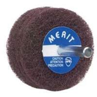Abrasotex Non-Woven Disc Wheel, 3" Dia. x 1" W, 1/4" Arbor, Aluminum Oxide Distribution Industrielle GC