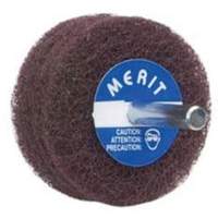 Abrasotex Non-Woven Disc Wheel, 4" Dia., Fine Grit, Aluminum Oxide Distribution Industrielle GC