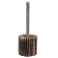 Super Finish Mini Flap Wheel, Aluminum Oxide, 60 Grit, 1-3/16" x 1/4" x 1/4" Distribution Industrielle GC