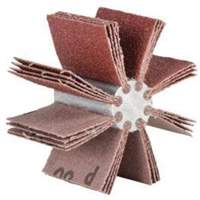 Plain Flap B-830 Bore Polisher, Aluminum Oxide, 60 Grit, 6-3/4" x 1-1/2" Distribution Industrielle GC