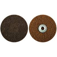 Disque de pr&eacute;paration de surface verrouillable &agrave; remplacement rapide, 5" dia., Grain Cors&eacute;, Oxyde d'aluminium Distribution Industrielle GC