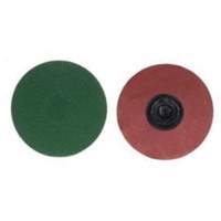 Disque de toile &agrave; changement rapide, 3" dia., Grain 80, Zirconium Distribution Industrielle GC