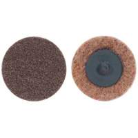Disques non tiss&eacute;s &agrave; changement rapide, 2" dia., Grain Extra grossier, Oxyde d'aluminium Distribution Industrielle GC
