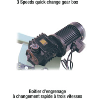 Metal Cutting Band Saws With Geardrive, Horizontal/Vertical, Round 7" and 7" x 12" Rectangular Cutting Capacity Distribution Industrielle GC