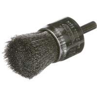 Brosse mont&eacute;e &agrave; fils ondul&eacute;s, 1", Fils 0.005 Distribution Industrielle GC