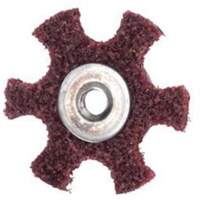 Abrasotex Surface Preparation Star, 3" Dia., Medium Grit, Aluminum Oxide Distribution Industrielle GC