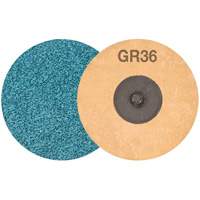 Disque de ponçage TWIST TOPCUT, 3" dia., Grain 36, Zirconium Distribution Industrielle GC