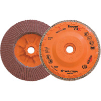 Enduro-Flex Flap Disc, 4-1/2" x 5/8"-11, Type 27, 60 Grit, Zirconia Alumina Distribution Industrielle GC