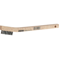 Petites brosses de nettoyage, Laiton, 3 x 7 rangs de fils, Longueur 7-3/4" Distribution Industrielle GC