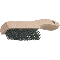 V-Trim Shoe Handle Scratch Brushes, Steel, 4 x 16 Wire Rows, 19-3/4" Long Distribution Industrielle GC