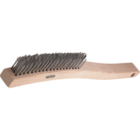 V-Trim Long Handle Scratch Brushes, Steel, 3 x 19 Wire Rows, 13-3/4" Long Distribution Industrielle GC