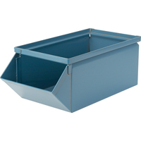 Steel Bin, 100 lbs. Cap., 4-1/2" W x 8" D x 4-1/2" H, Blue Distribution Industrielle GC