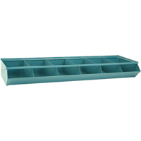 Sectional Bin Units, 100 lbs. Cap., 37" W x 12" D x 4-1/2" H, Blue Distribution Industrielle GC