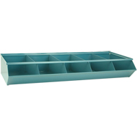 Sectional Bin Units, 100 lbs. Cap., 37" W x 15-1/2" D x 6" H, Blue Distribution Industrielle GC