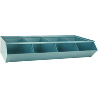 Sectional Bin Units, 100 lbs. Cap., 37" W x 18-3/4" D x 7-1/2" H, Blue Distribution Industrielle GC