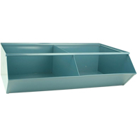 Sectional Bin Units, 100 lbs. Cap., 37" W x 24" D x 11" H, Blue Distribution Industrielle GC