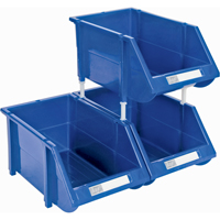 Stack & Hang Bin, 4-13/16" W x 3-3/16" H x 7-1/8" D, Blue Distribution Industrielle GC