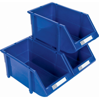 Stack & Hang Bin, 4-13/16" W x 3-3/16" H x 7-1/8" D, Blue Distribution Industrielle GC