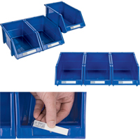 Bac empilable & &agrave; suspendre, 7-7/8" la, 7" h x 17-11/16" p, Bleu Distribution Industrielle GC