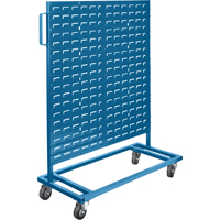 Supports mobiles pour contenants - &agrave; un c&ocirc;t&eacute;, &agrave; un c&ocirc;t&eacute;, 36" la x 16" p x 46-1/2" h Distribution Industrielle GC