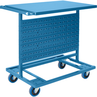 Chariots porte-contenants - Chariot seulement, &agrave; deux c&ocirc;t&eacute;s, 24" la x 38-1/2" p x 36-1/2" h Distribution Industrielle GC