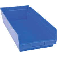 Bacs pour tablette en plastique, 8-3/8" la x 4" H x 17-7/8" p, Bleu, Capacit&eacute; 20 lb Distribution Industrielle GC