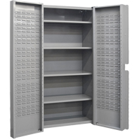 Deep Door Combination Cabinets, 38" W x 24" D x 72" H, Grey Distribution Industrielle GC