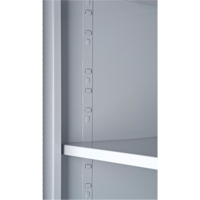 Deep Door Combination Cabinets, 38" W x 24" D x 72" H, Grey Distribution Industrielle GC
